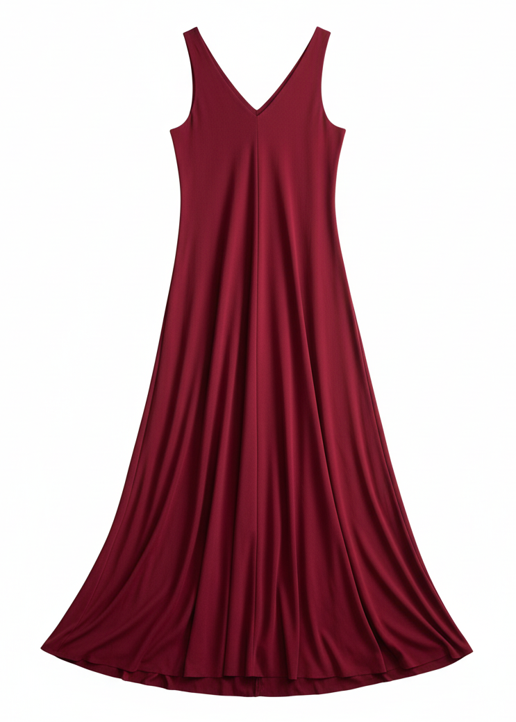 Burgundy Maxi Dress
