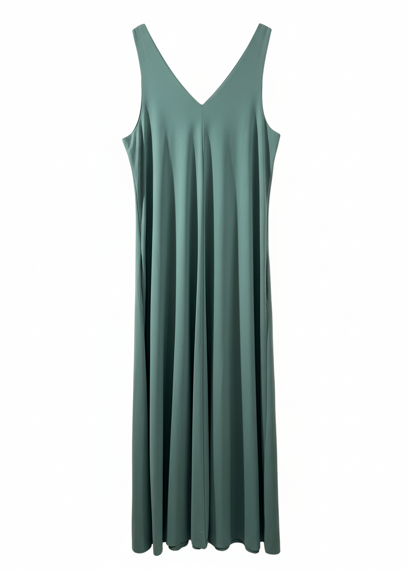 Vestito verde senza gruccia