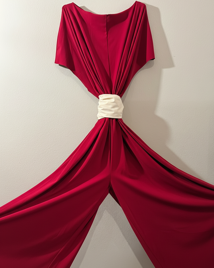 Jumpsuit fucsia