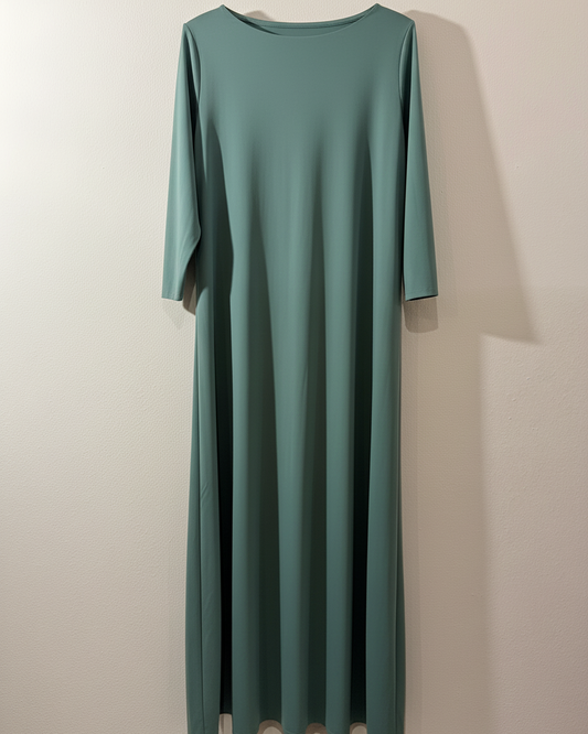 Abito verde salvia - stile navy